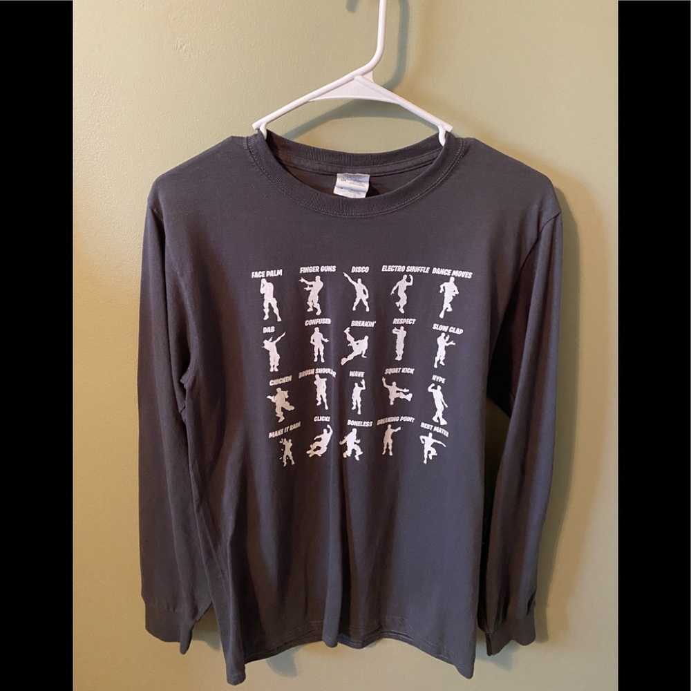 Bundle- Fortnite long sleeve top and two hoodies.